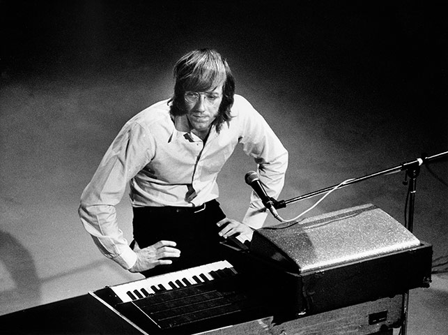 Ray Manzarek performing with The Doors in 1968